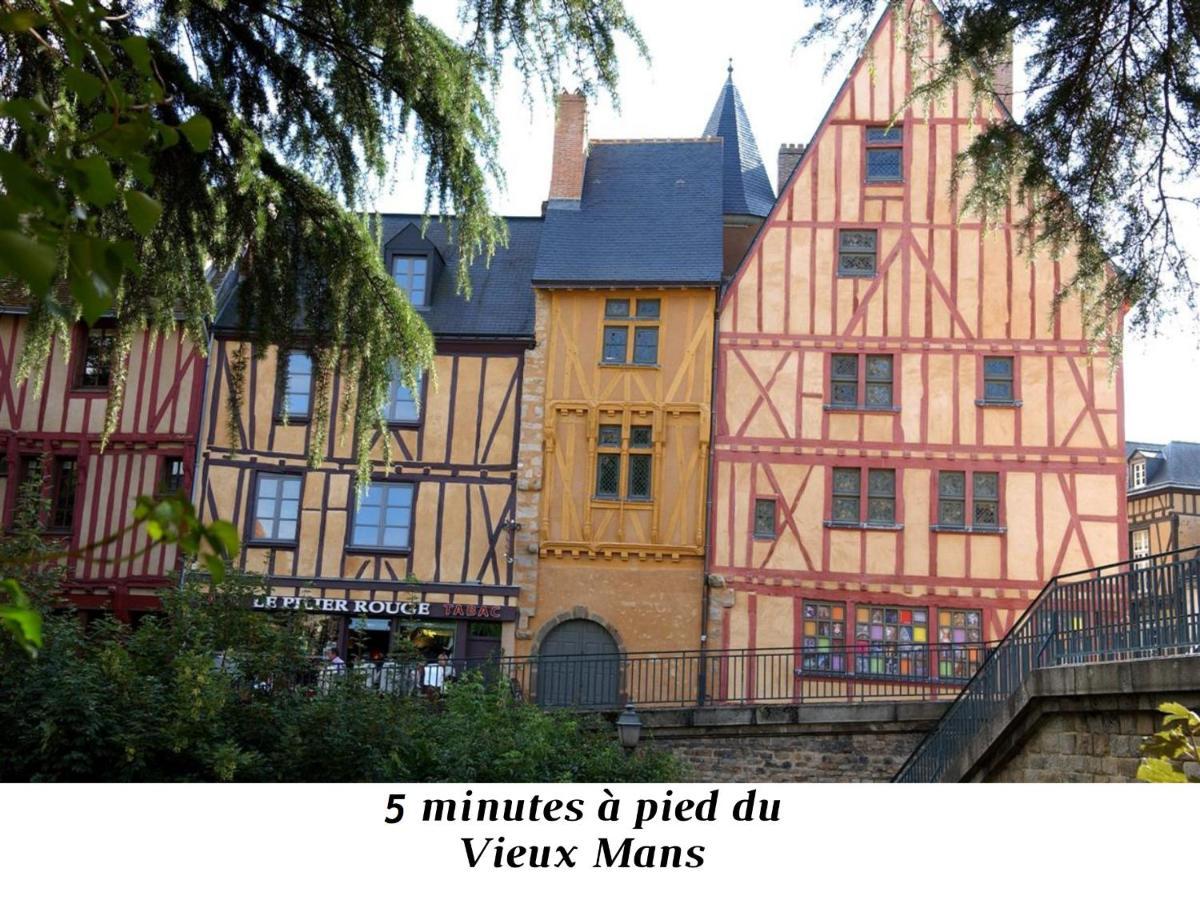 Le Myanmar - Hyper Centre - Parking - 4P Apartment Le Mans Exterior foto
